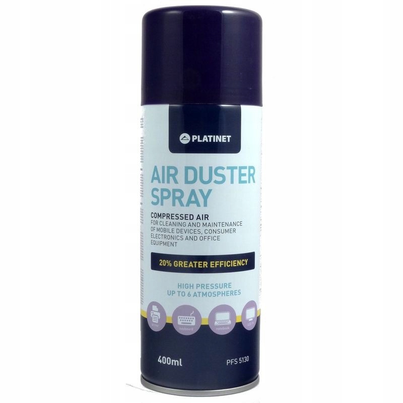 

Sprężone powietrze Platinet 400ml
