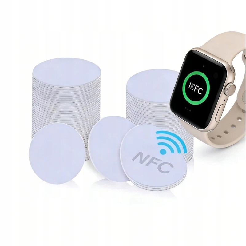 50 Szt Tagi NFC Uniwersalne – Puste Karty i Monety, Do Programowania