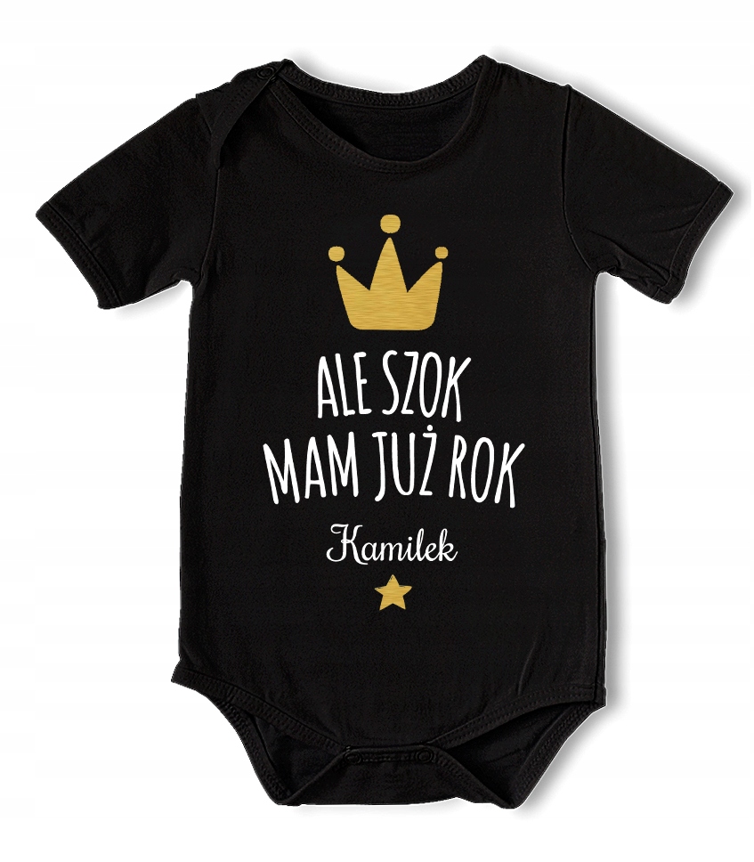 

Ale Szok Mam Już Rok Body Urodziny Roczek Imię