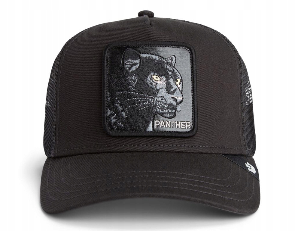 Goorin kšiltovka baseballová trakerka Full Black Panther pantera