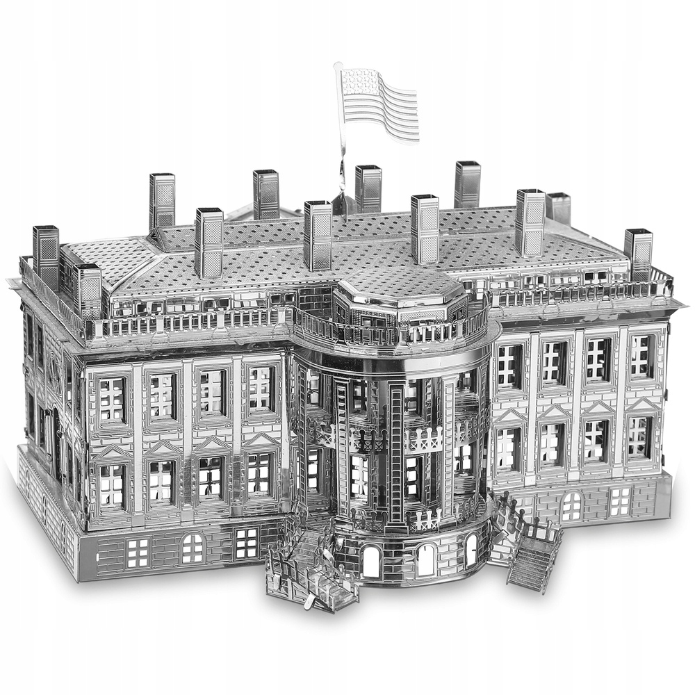 

Piececool Puzzle Metalowe Model 3D Biały Dom