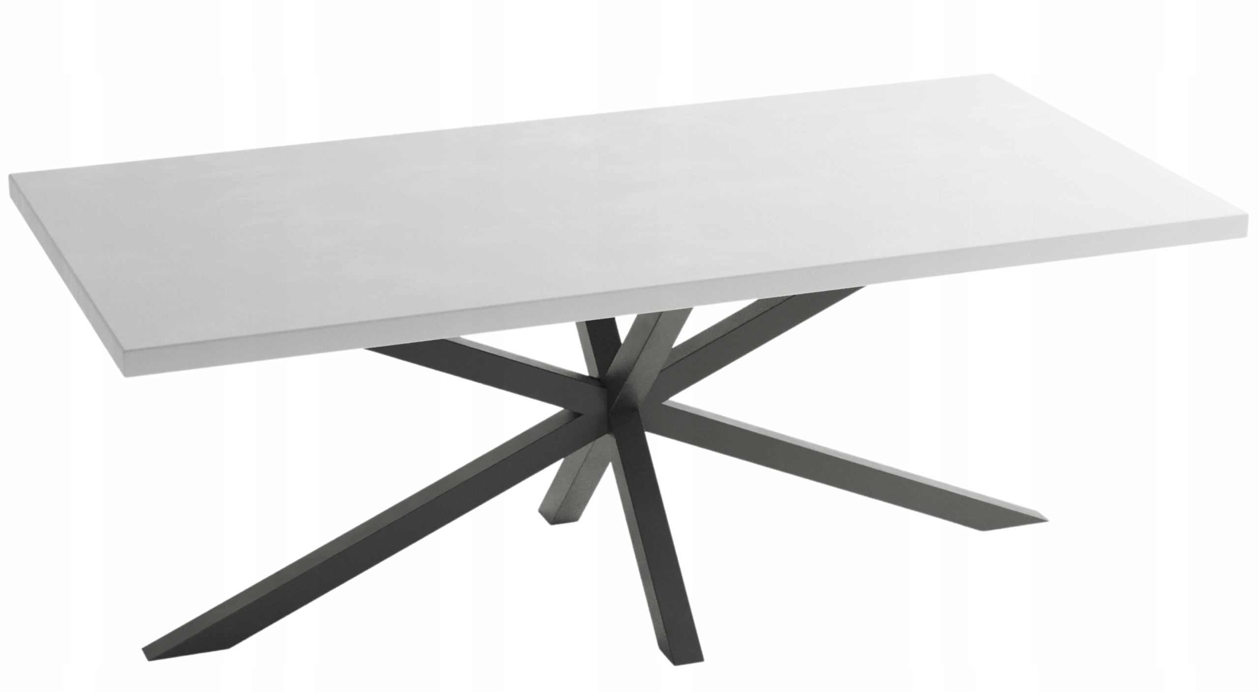 Stół Rozkładany Kuchenny Do Salonu Jadalni 180/280 x 90 cm EGGER HALIFAX Materiał metal