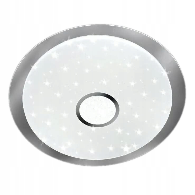 Dokonale okrúhla plafoniera s hviezdičkami, farebné svetlo do spálne a haly