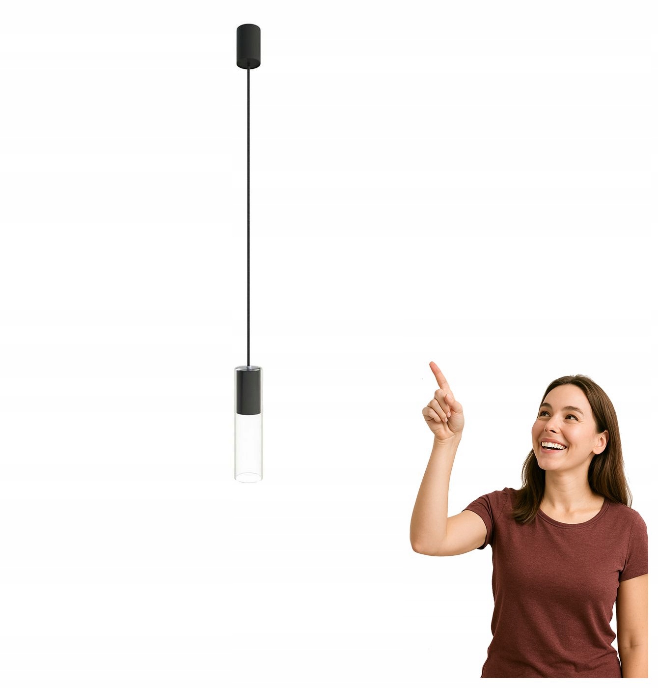 Závěsná lampa Cylinder M 7865 Nowodvorski