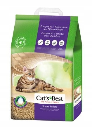 Levně Cat's Best Stelivo přírodní Smart Pellets 20L/10kg