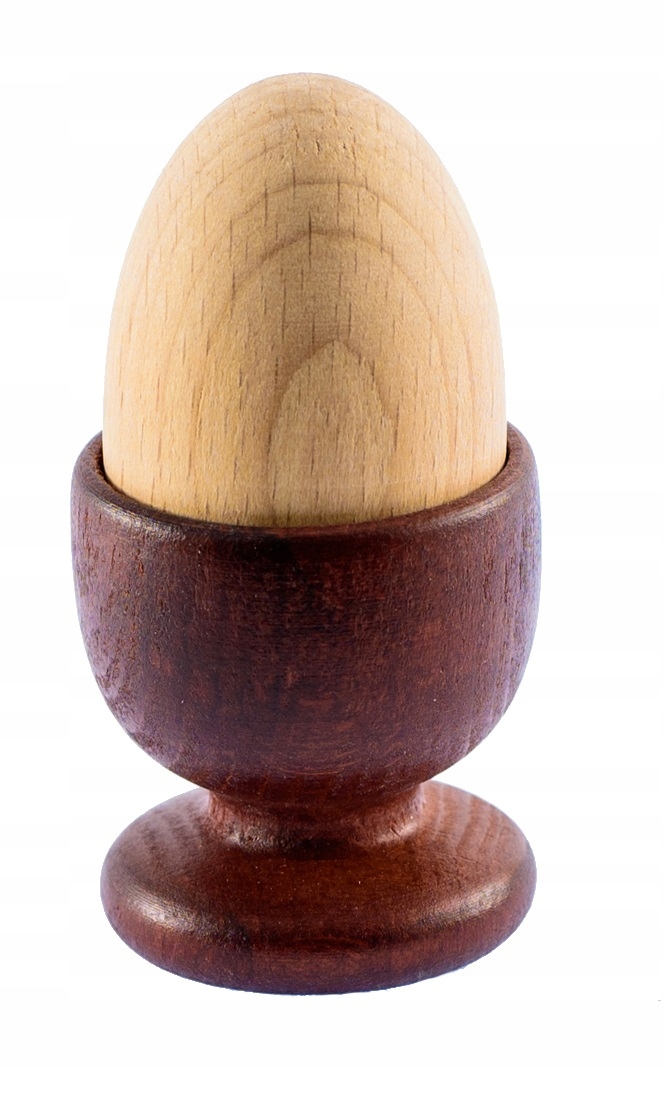 

Jajko drewniane do malowania kieliszek do jajek!