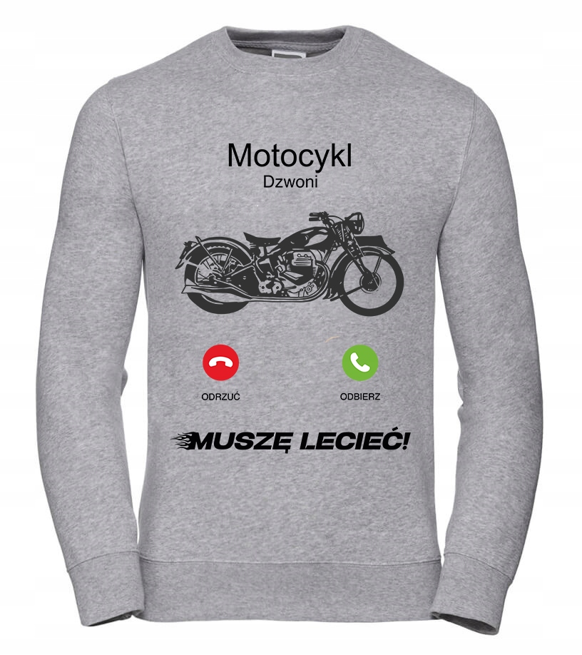 Dámská motocyklová Mikina Ringing M šedá