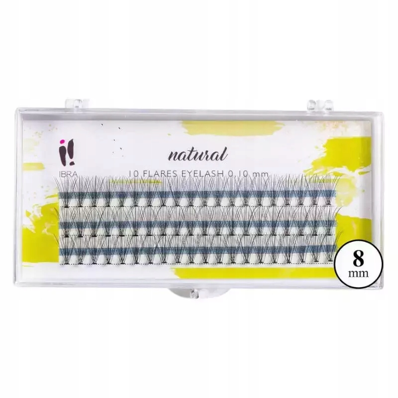 

Ibra Kępki sztucznych rzęs Natural 0.10/C/8mm