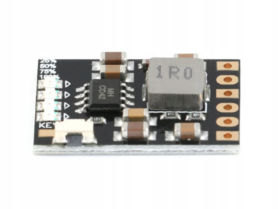 Moduł przetwornica Boost 5V 2,1A z zabezpieczeniami do ogniw LI-ION Rodzaj przetwornica