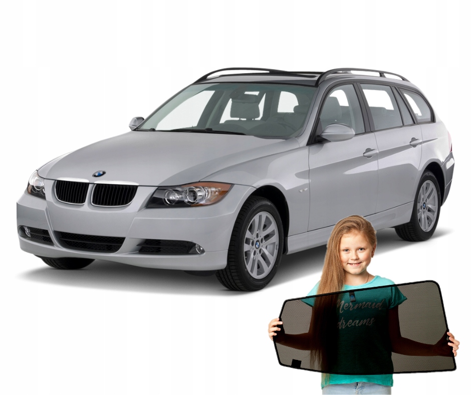 Sluneční clony na magnety pro Bmw 3 E91 Touring Kombi