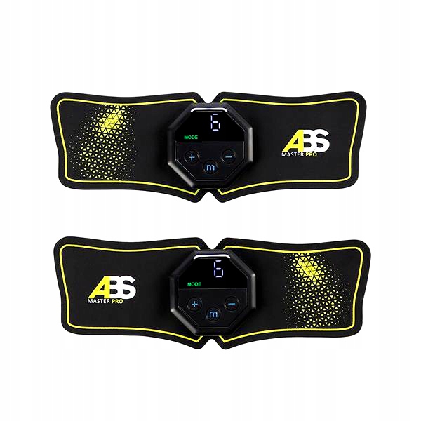 ELEKTROSTYMULATOR MIĘŚNI EMS LCD programy ABS PRO Liczba programów 6