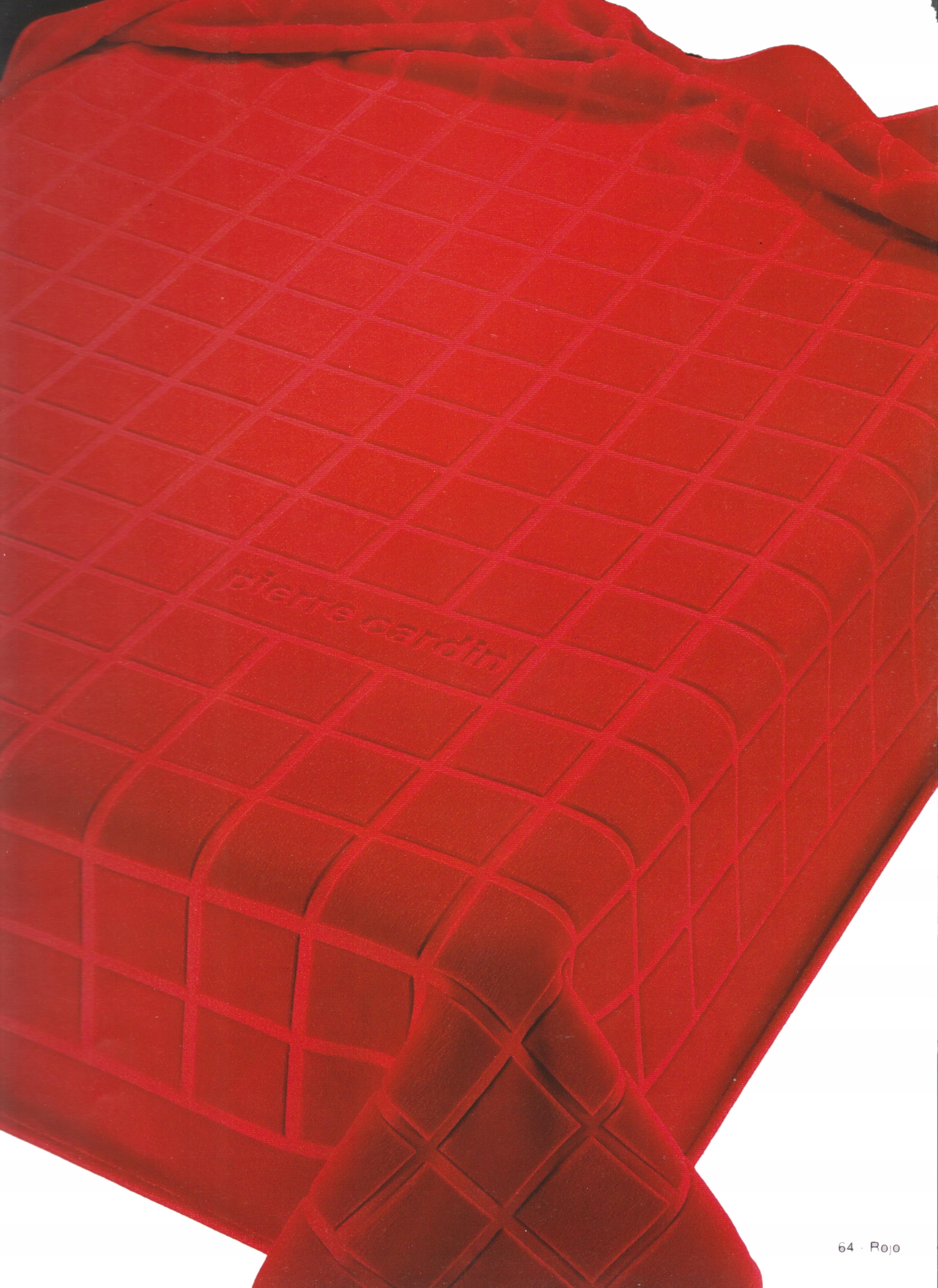 Pierre Cardin Koc Nancy 440-64 Rojo 220x240