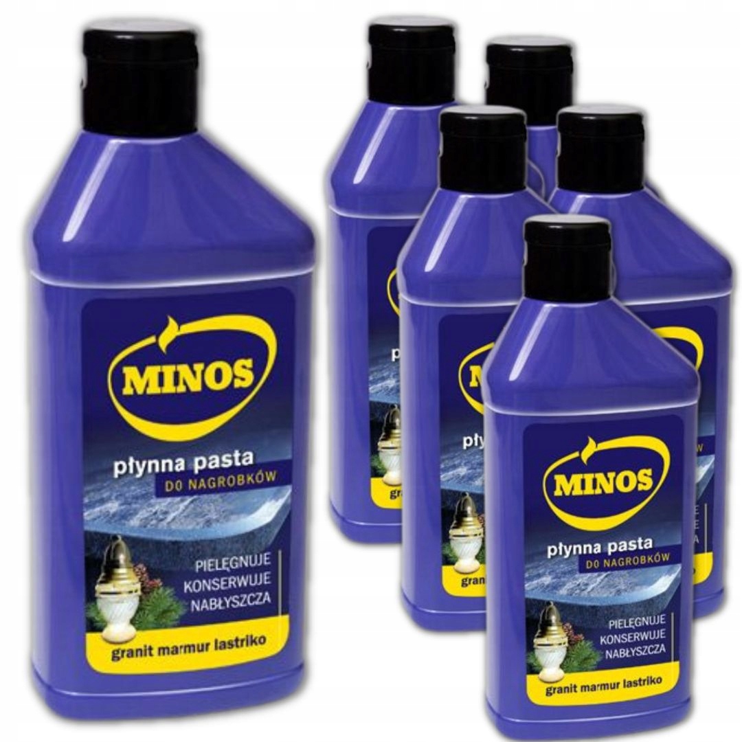 

Pasta w płynie Do Nagrobków Minos 270ml Pakiet