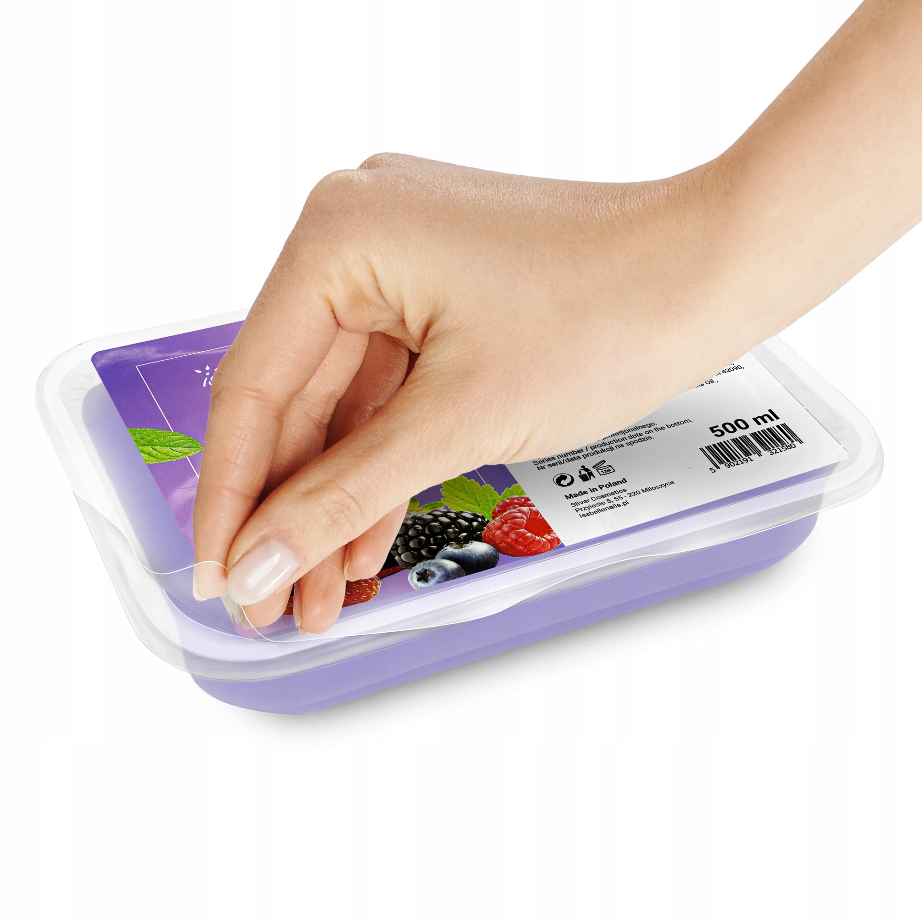 PARAFINA KOSMETYCZNA IS 500ml FOREST FRUITS Wielkość Produkt pełnowymiarowy