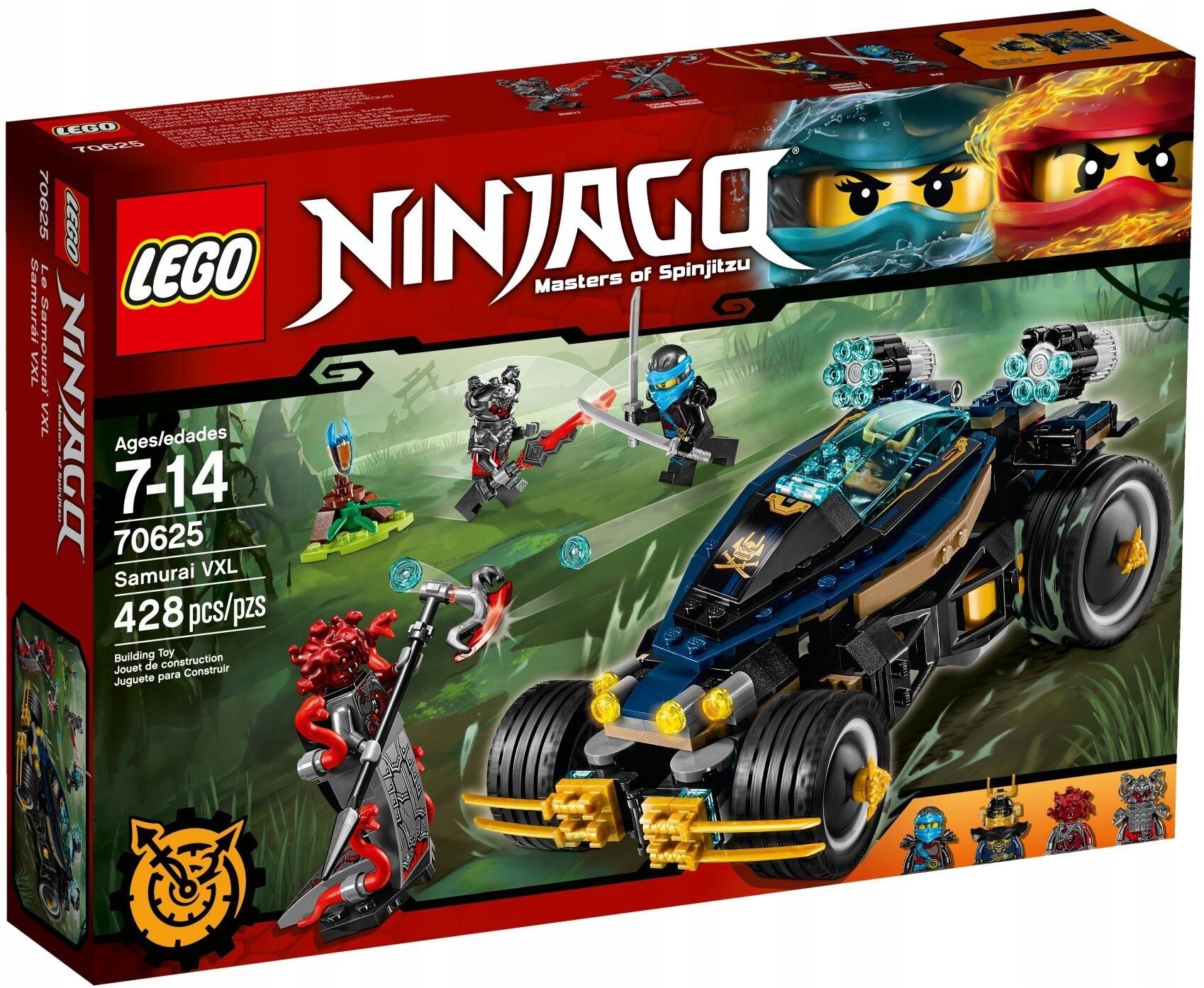 Lego Ninjago 70625 Samuraj VXL Nové