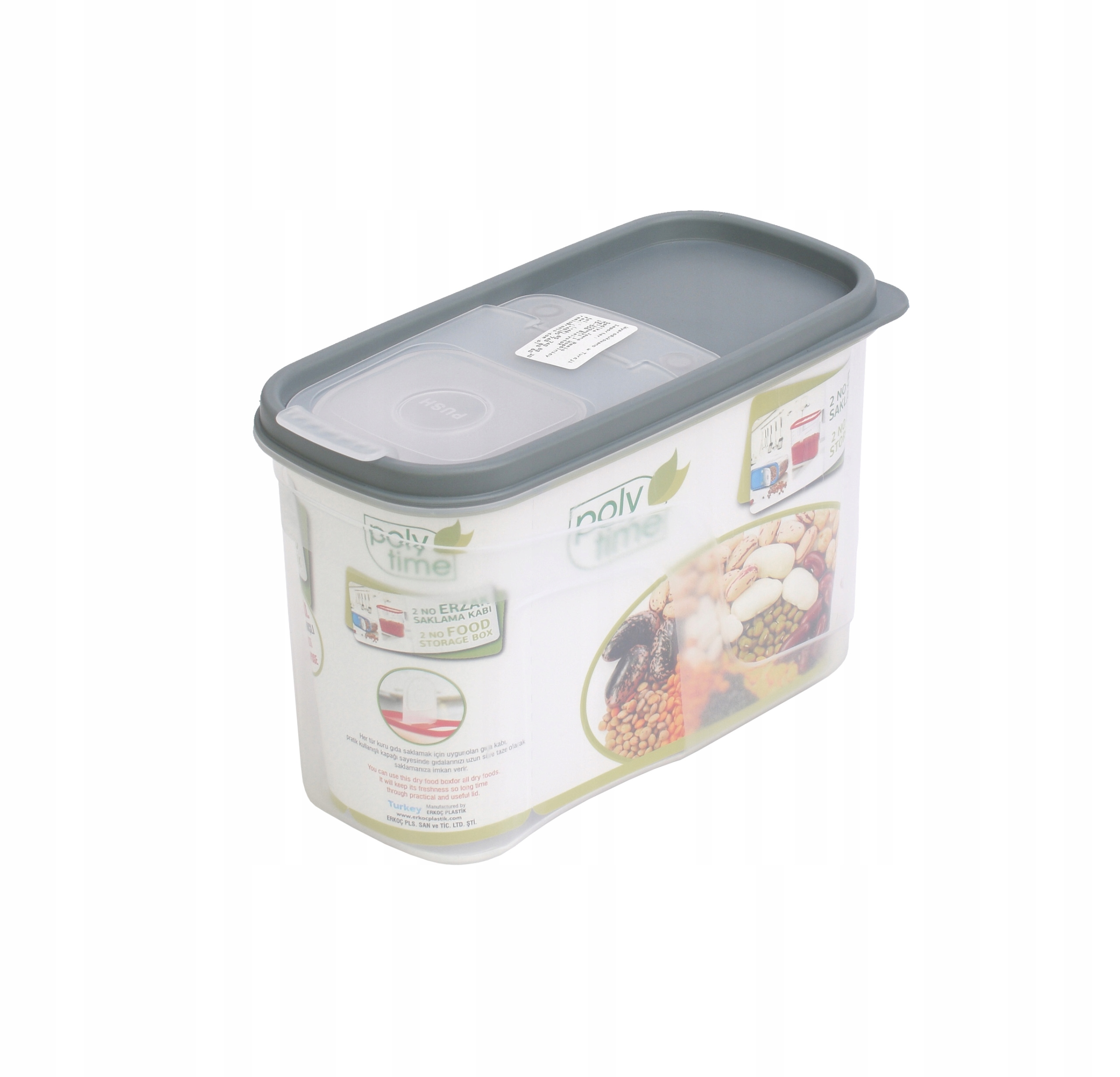 

Pojemnik dozownik makaron kasza 1,25l sypkie 30631