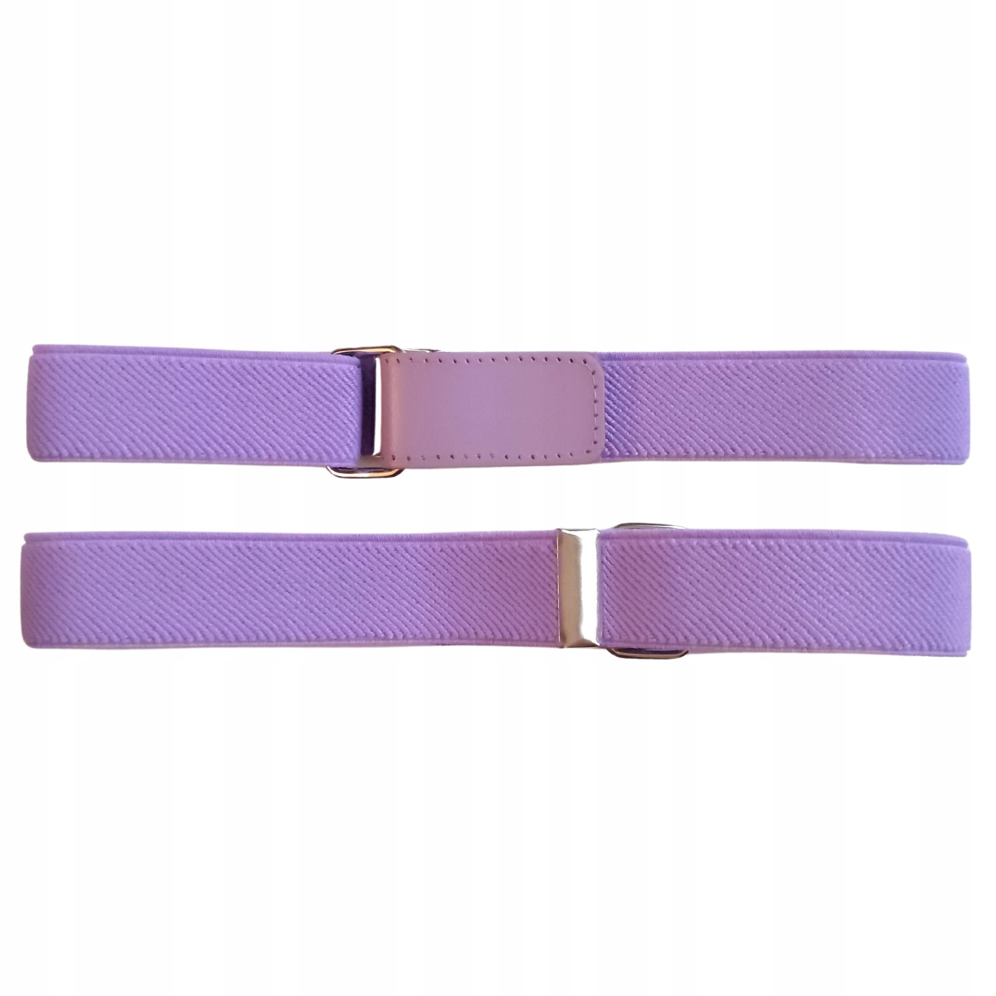 PASEK DZIECIĘCY DO SPODNI ELASTYCZNY NA RZEPĘ FIOLET Kolor różowy