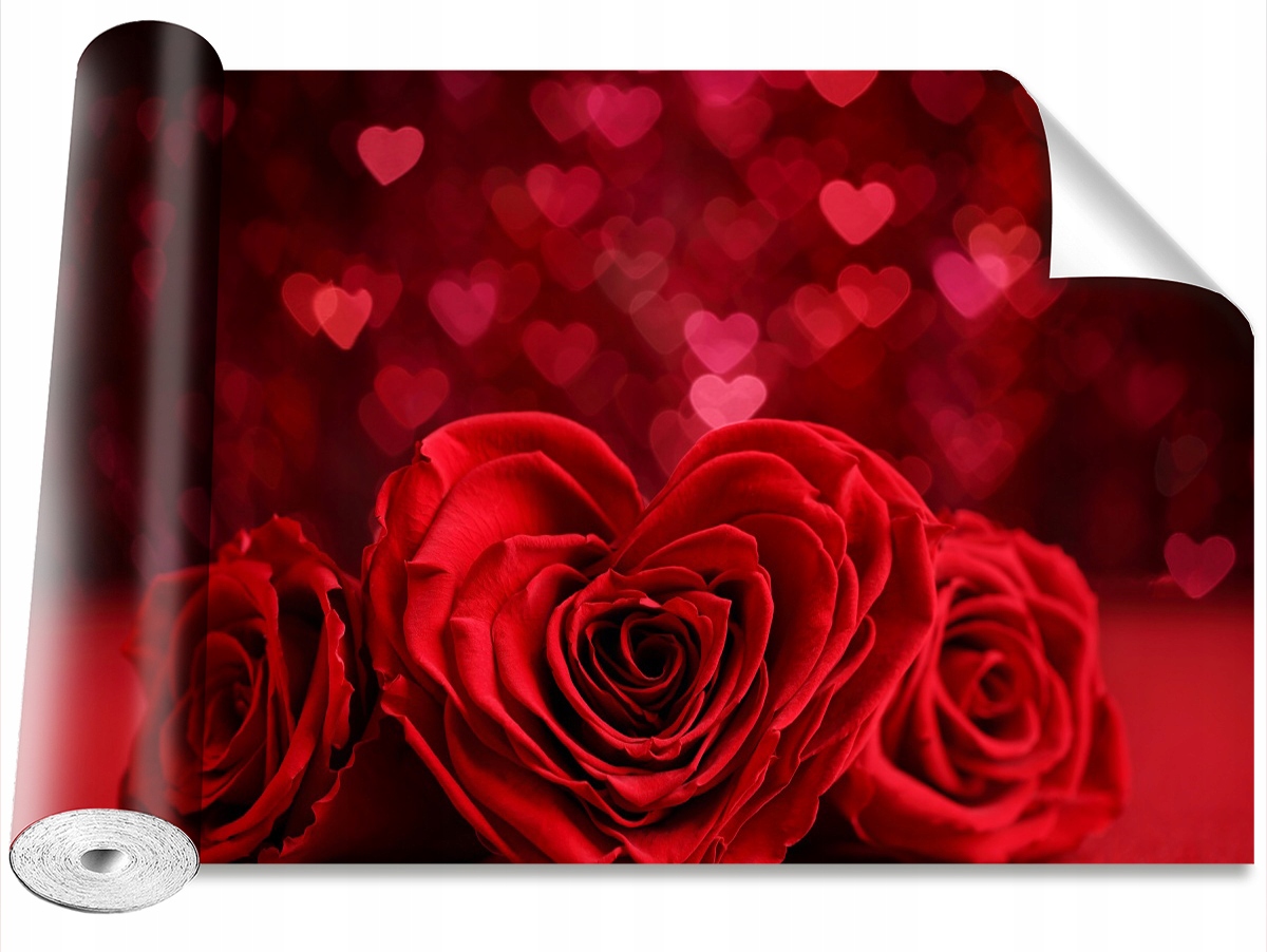 

Tapeta Samoprzylepna Róże Serce 312x219