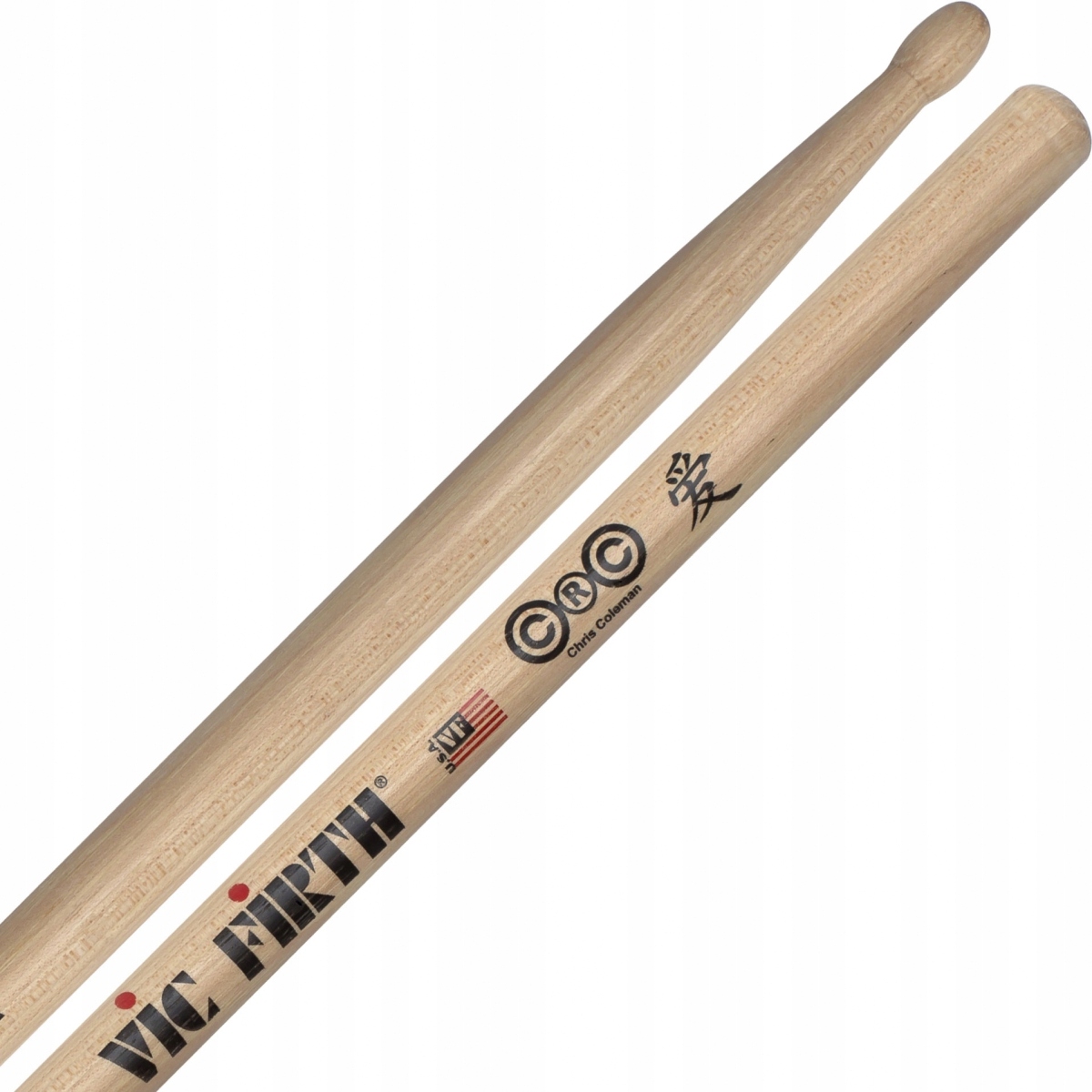 Pałki perkusyjne Vic firth hikorowe sygnowane Chrisa Colemana Signature CrC