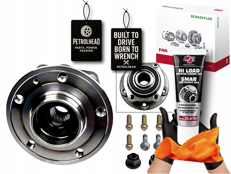 Ložisko Kola Volvo Přední 850 S70 V70 C70 93-98 Fag #Petrolhead Pro+ Kit7