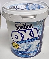 

Shetlan Oxi Odplamiacz proszek 750g do Białego De