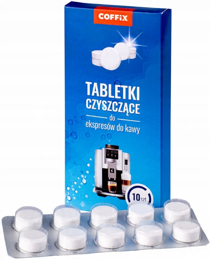 

Czyścik Tabletki do Czyszczenia Ekspresu Coffix 10