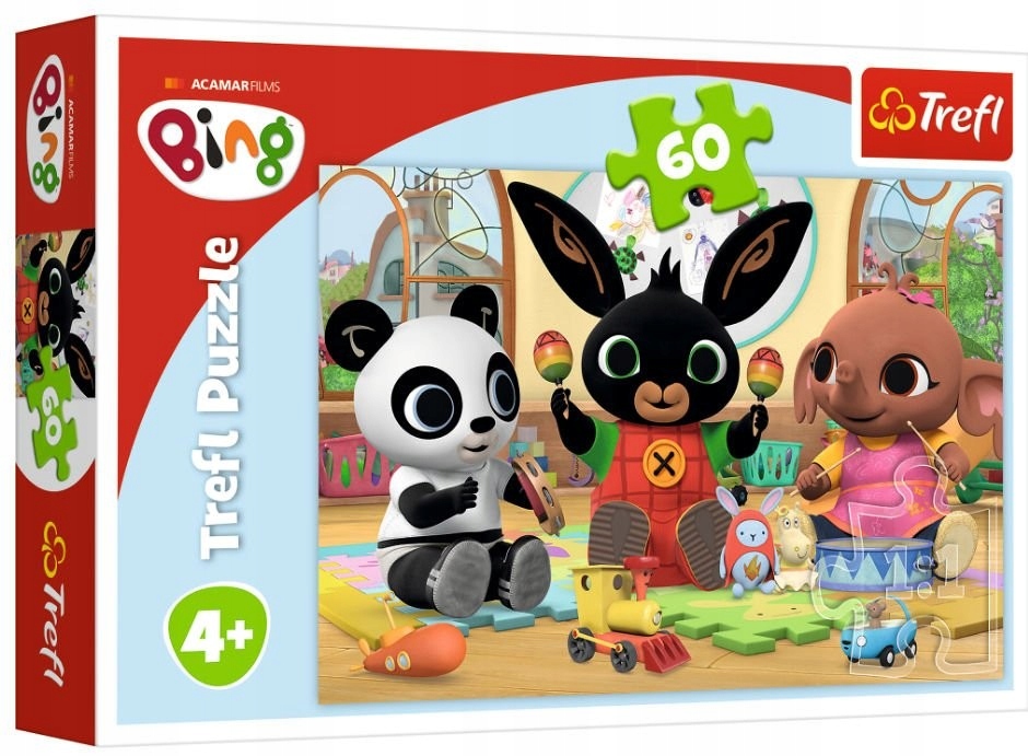 

Trefl Puzzle 60 El. W Rytmie Binga