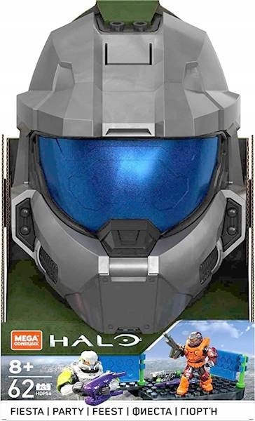 Mega Construx Halo Fiesta hełm klocki 62 el Stan opakowania oryginalne