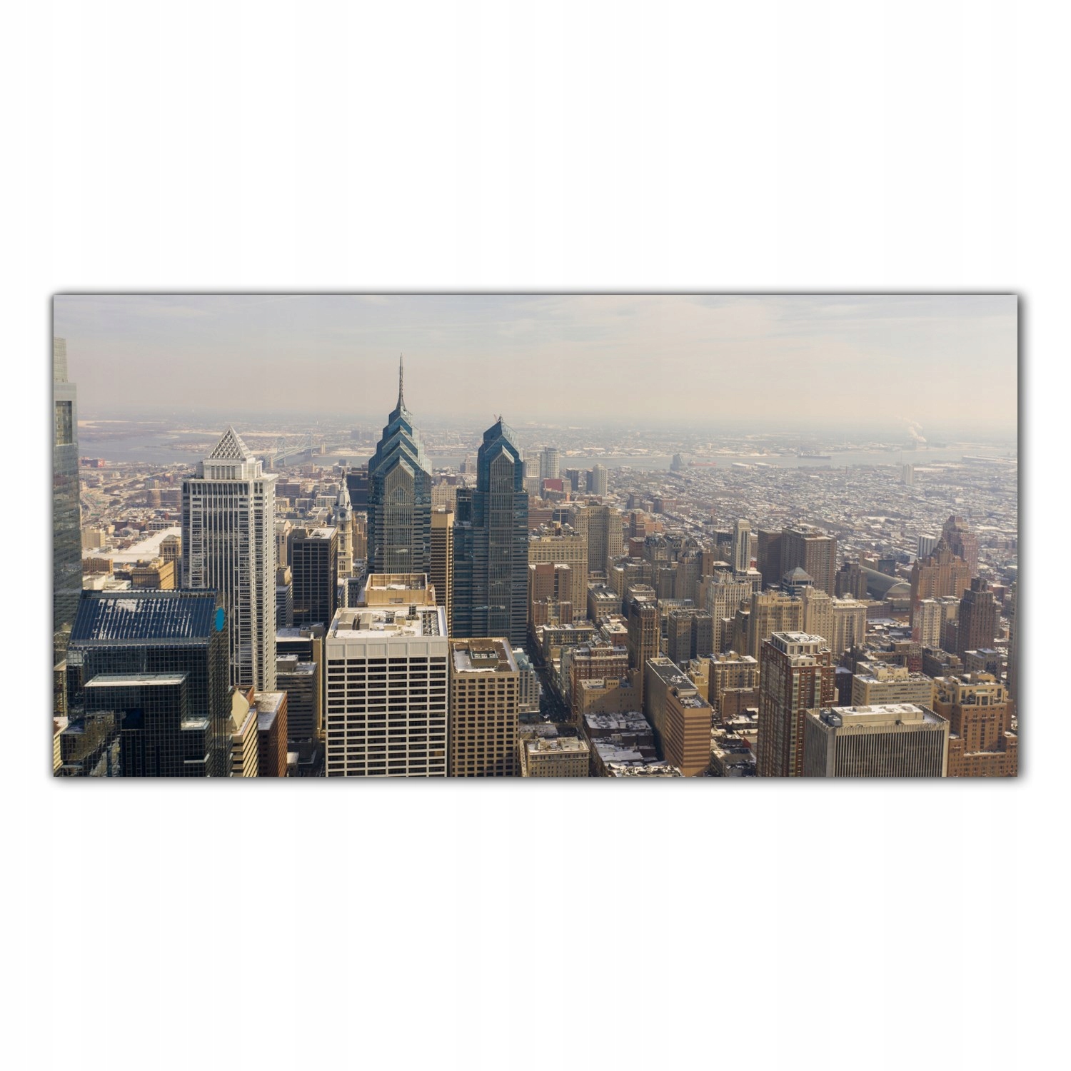 

Hartowany Obraz Szklany Philadelphia Miasto 120x60