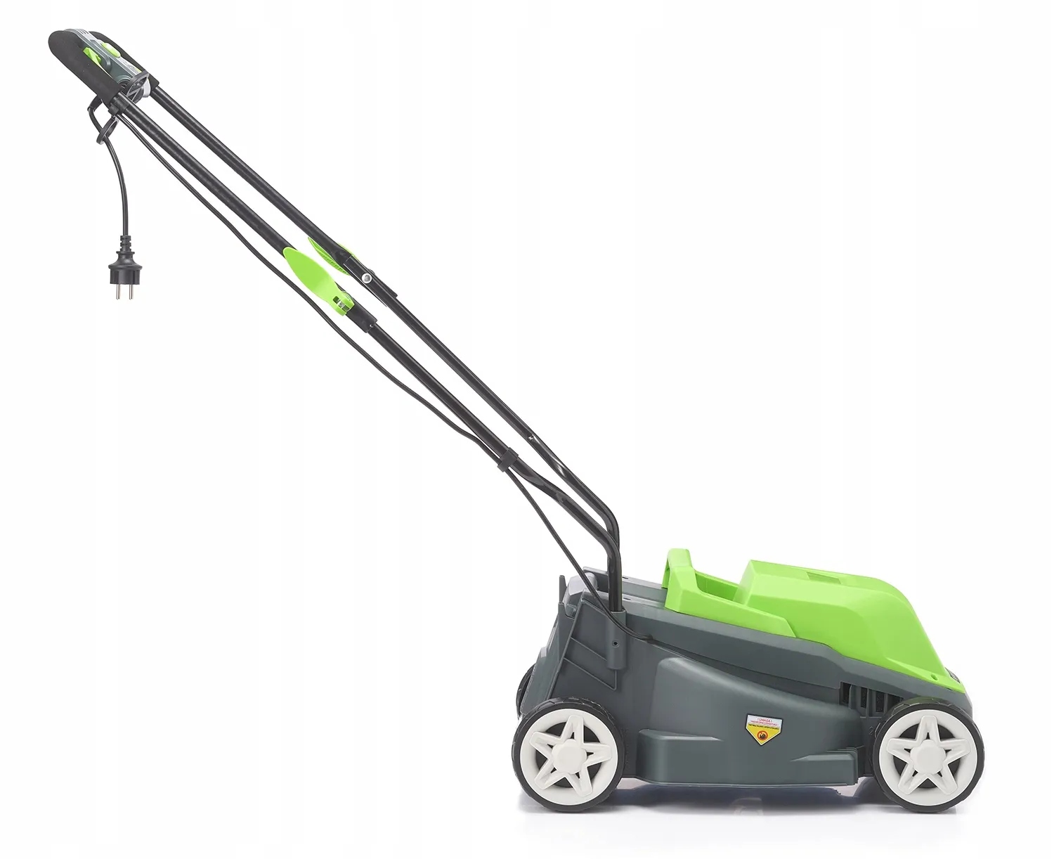 KOSIARKA elektryczna 32cm 2200W Napęd PASOWY Mega MOC 2x NOŻ agreeno AG021 Pojemność kosza 28 l