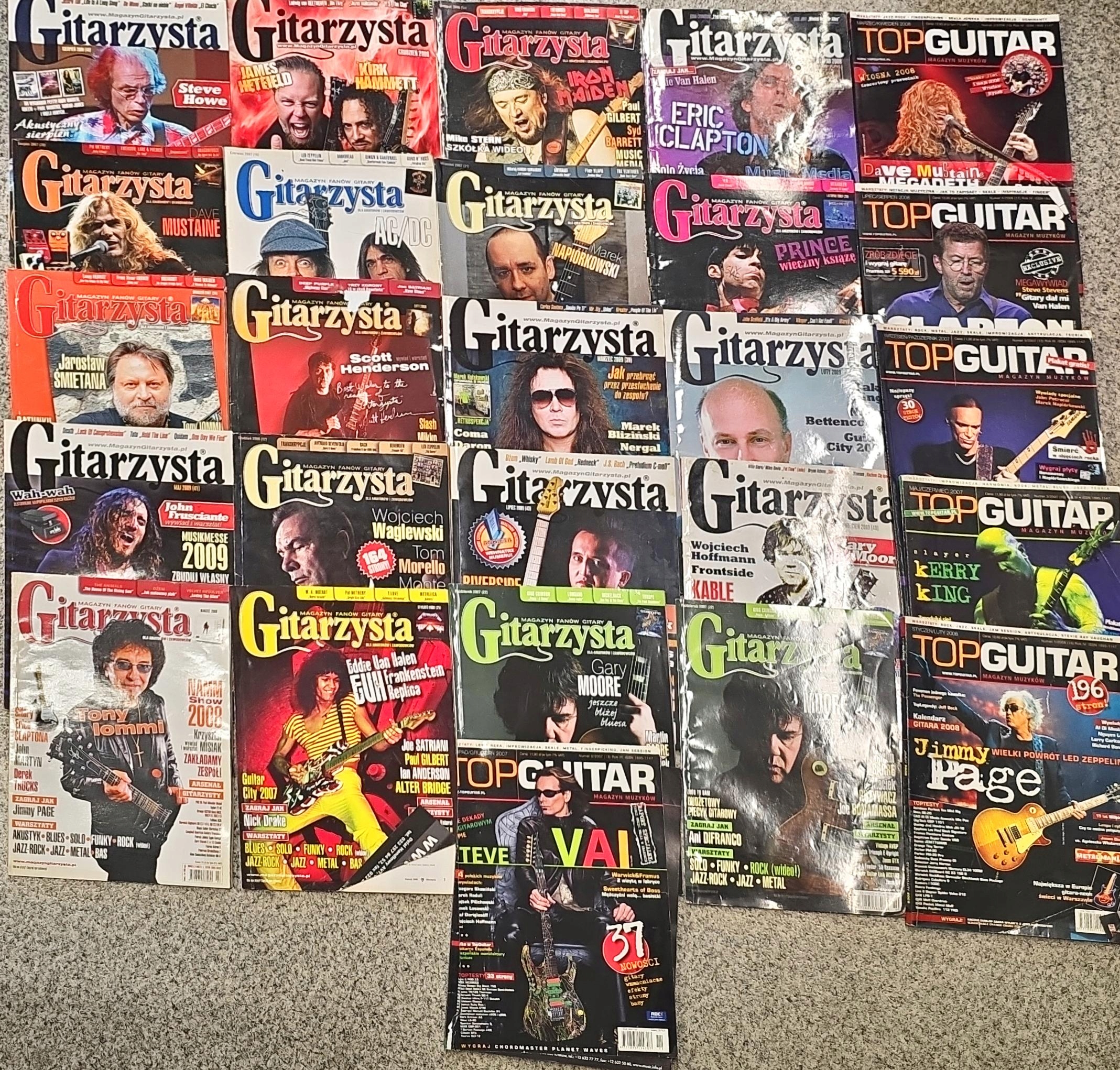 ГИТАРНЫЙ ЖУРНАЛ + TOP GUITAR 27 ШТ. РАЗНЫЕ НОМЕРА