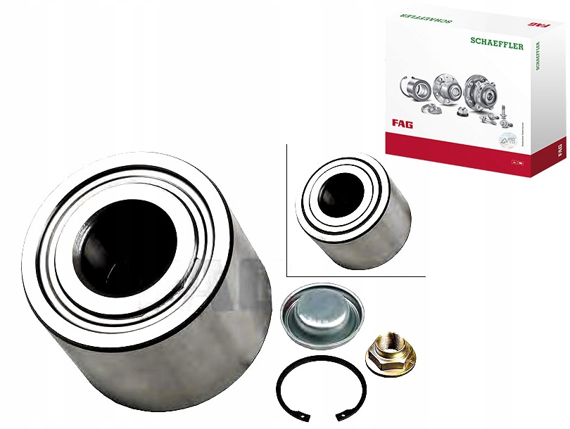 Ložisko Kola Citroen Zadní C4 307 45X25X60 Fag