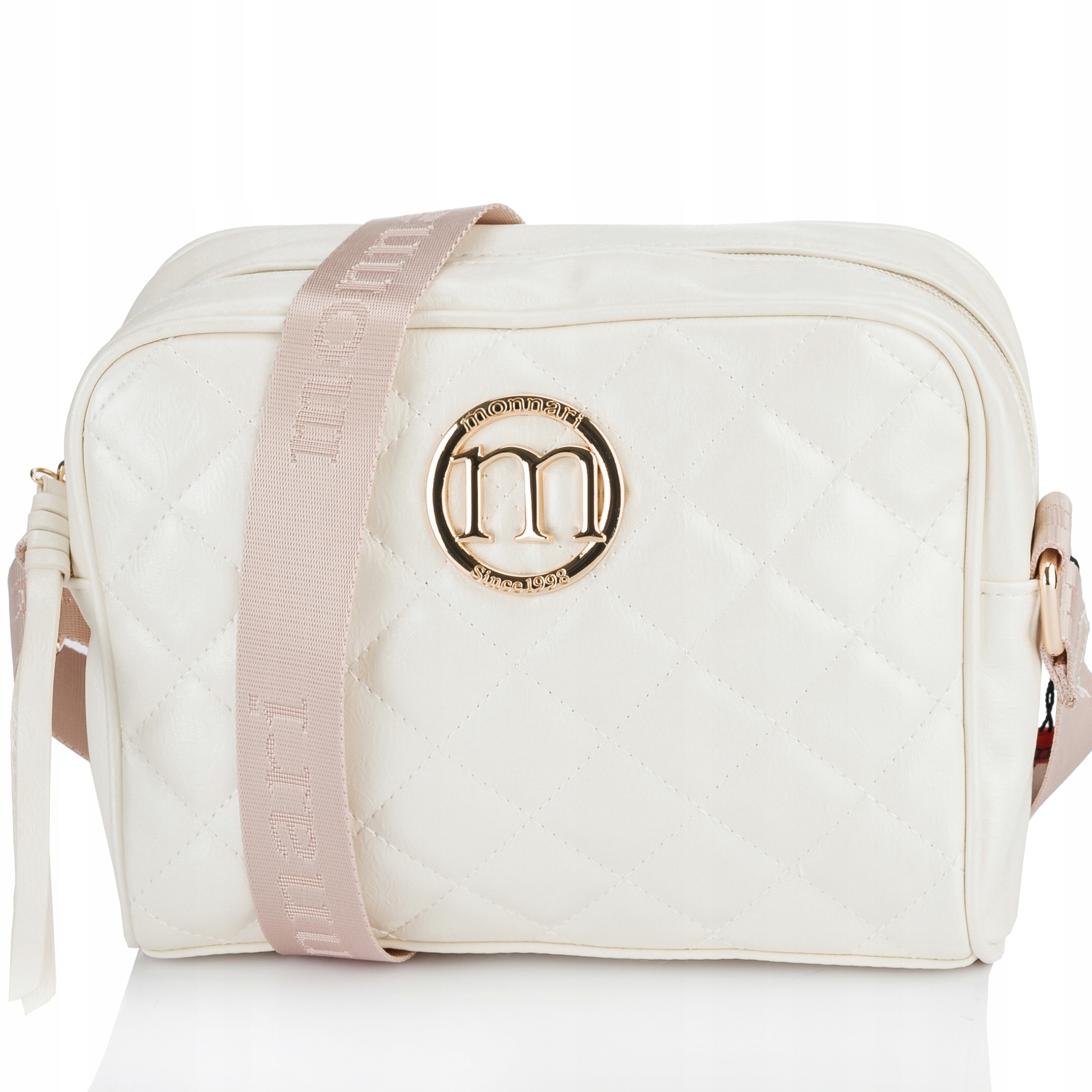 Pikowana Torebka Damska Listonoszka crossbody Monnari