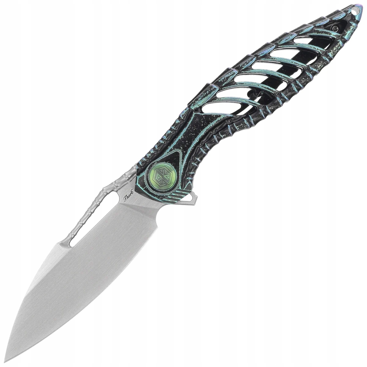 Lehký nůž Edc Rike Knife Thor 6 Ocel Böhler M390 Diskrétní