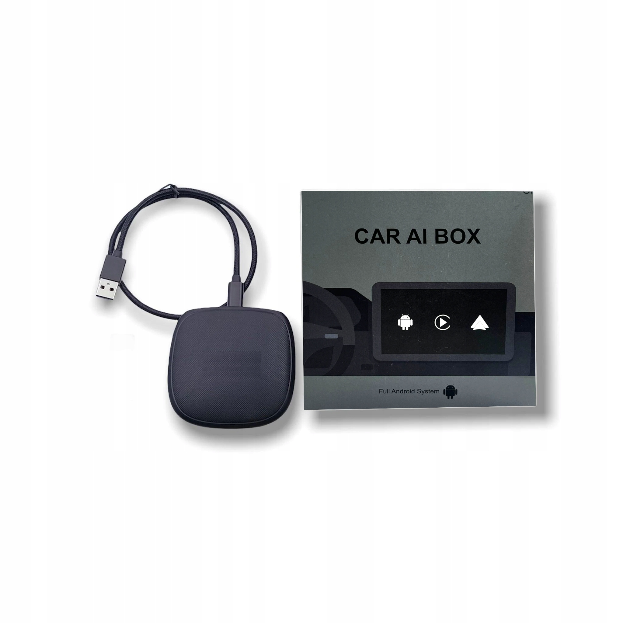 CAR AI BOX BEZPRZEWODOWY ADAPTER CARPLAY I ANDROID AUTO PROCESOR 4GB EAN (GTIN) 5903814332785
