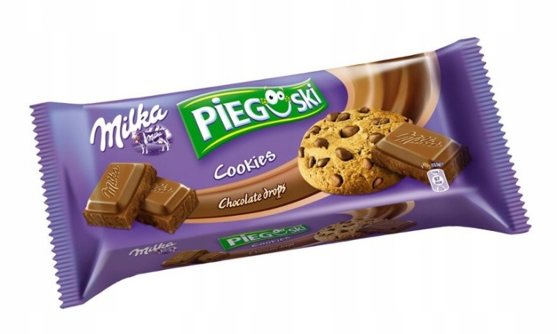 Ciastka Pieguski Milka 135 g z czekoladą 24szt