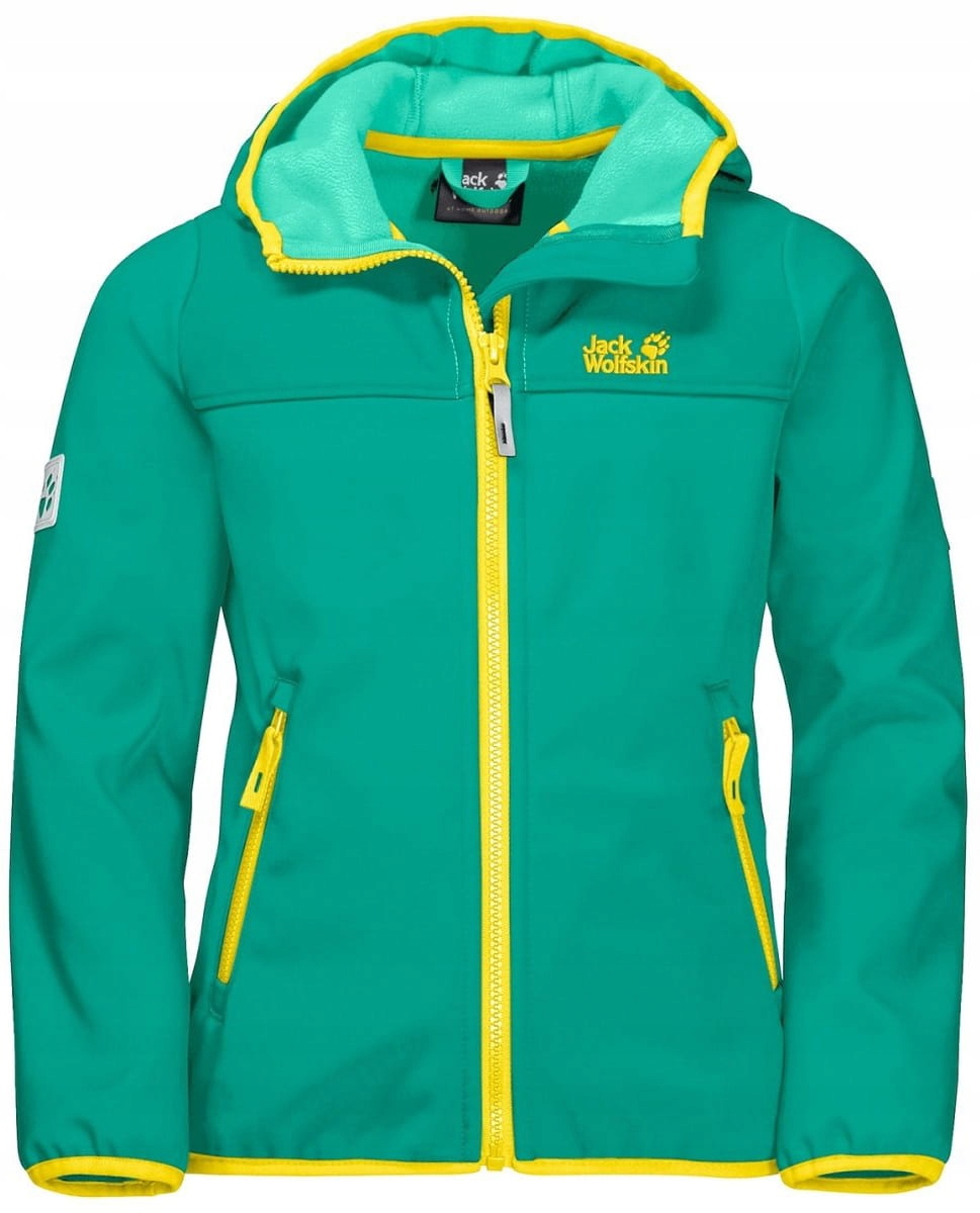 Jack Wolfskin Kurtka Dziecięca Polarowa Softshell Trekkingowa Górska 116