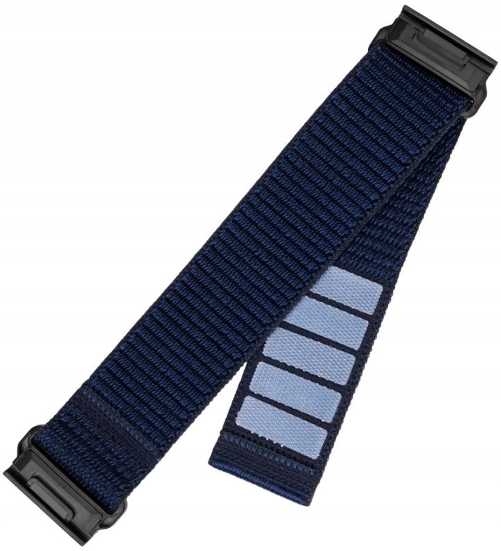 Fixed Sporty Strap for Garmin QuickFit 22mm 160-210 mm Dark blue
