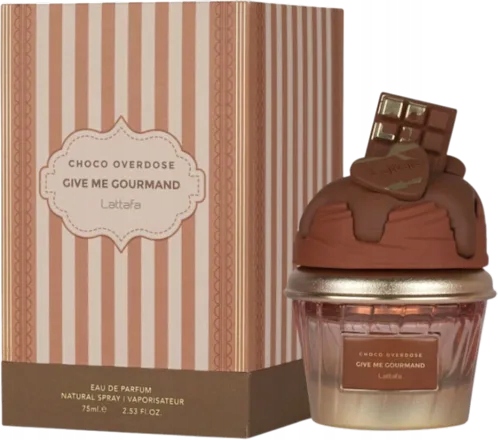 Lattafa Choco Overdose Give Me Gourmand Edp parfém 75 Ml unisex