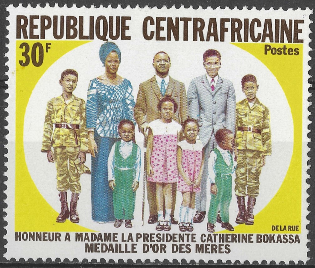 Republika Środkowej Afryki - kultura* (1972) SW 272