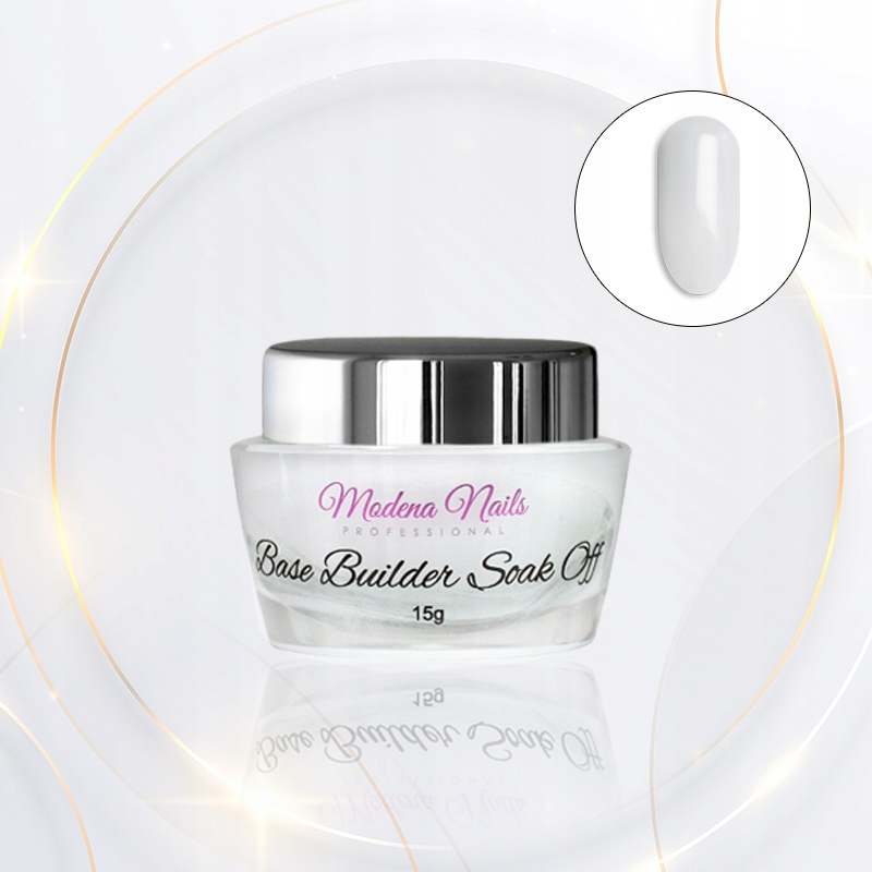 

Modena Nails Base Builder Soak Off Cover Milk 15g