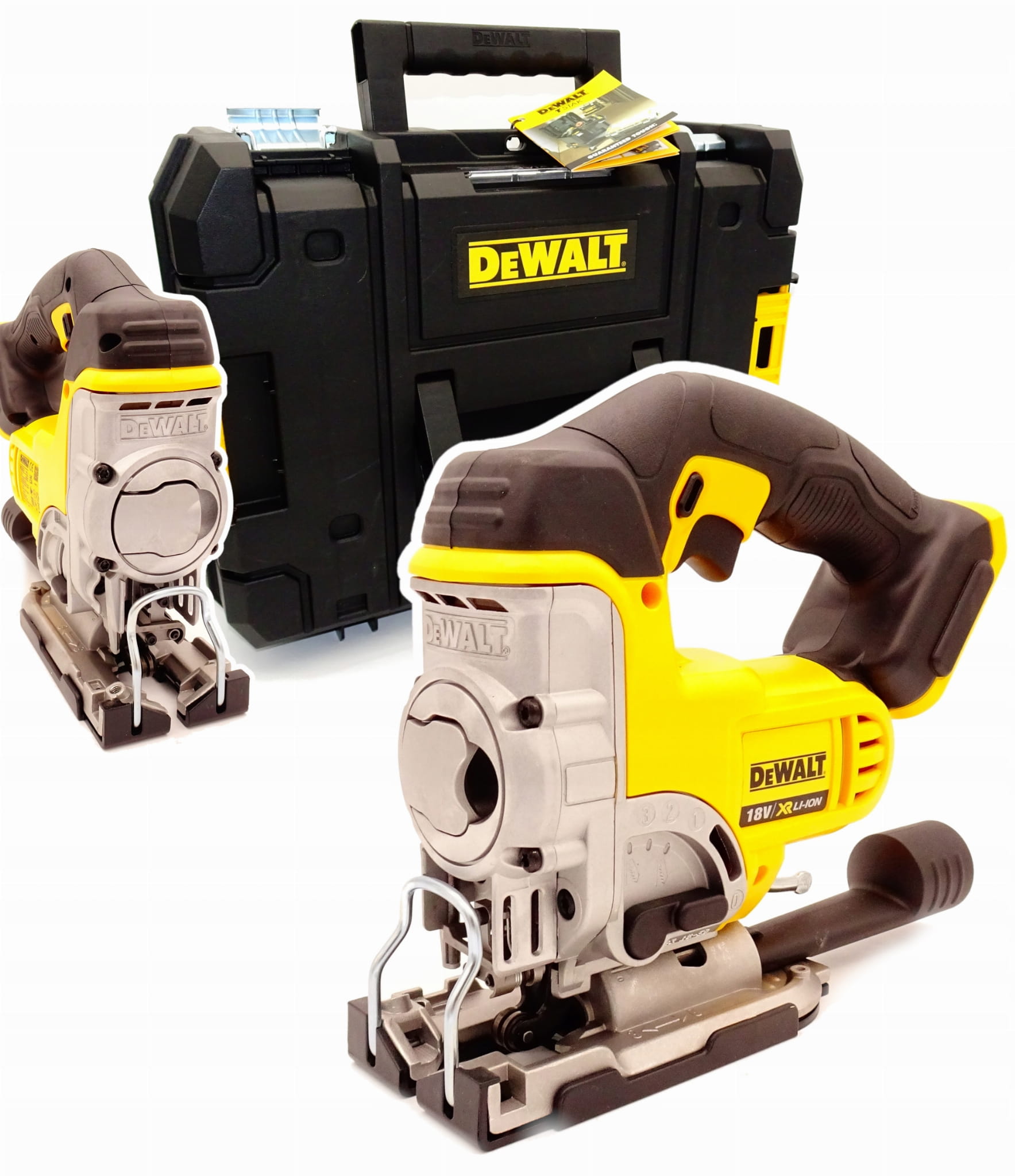 DeWalt DCS331NT Wyrzynarka akumulatorowa Uchwyt T 18V Xr 400W 135mm Walizka