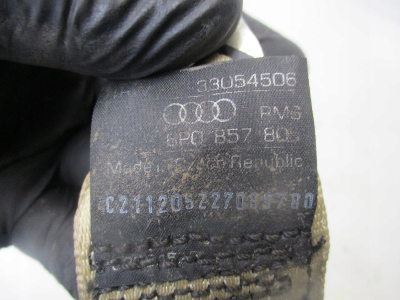 ремень безопасности Audi A3 8P