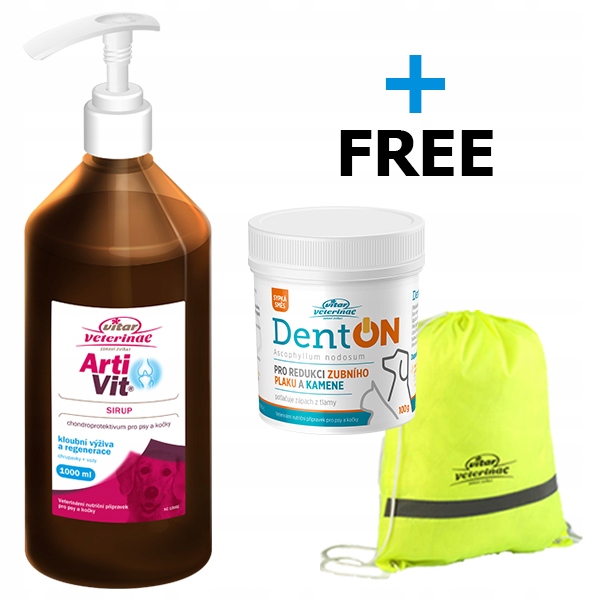 Levně Vitar Veterinae ArtiVit Sirup DentON