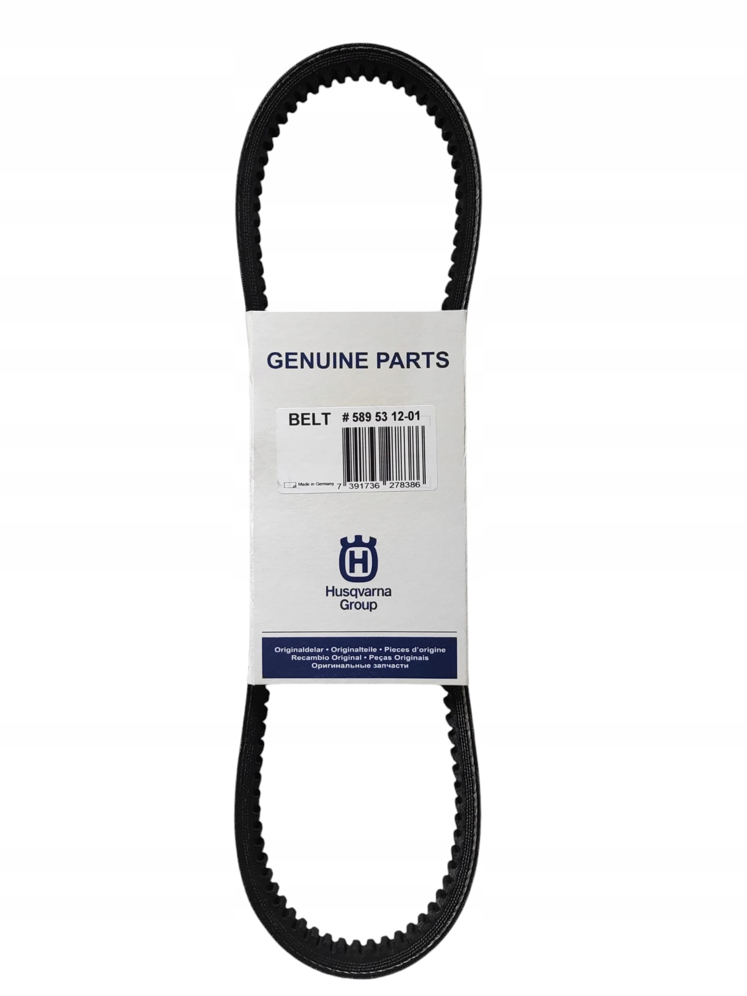 Klínový řemen pro jezdce Husqvarna R13C R175AWD R970 589531201