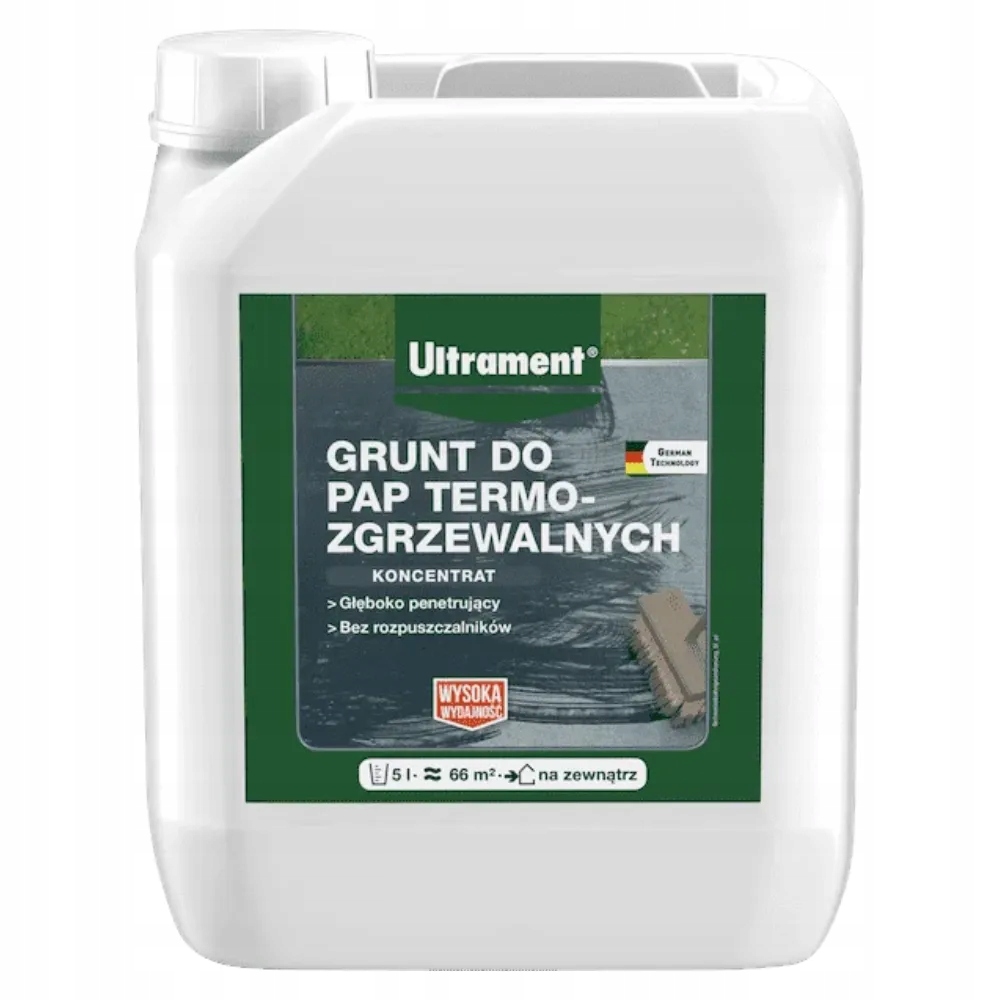 Grunt pod Papy Termozgrzewalne 5L Ultrament