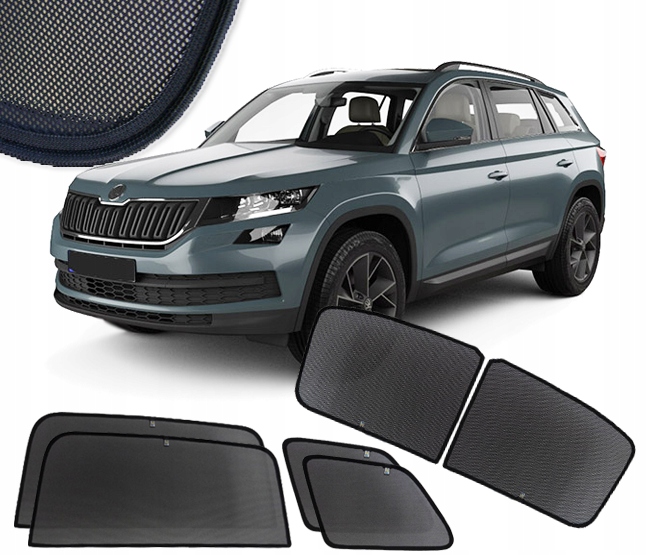 Zaslonki dedykowane do SKODA KODIAQ 2016
