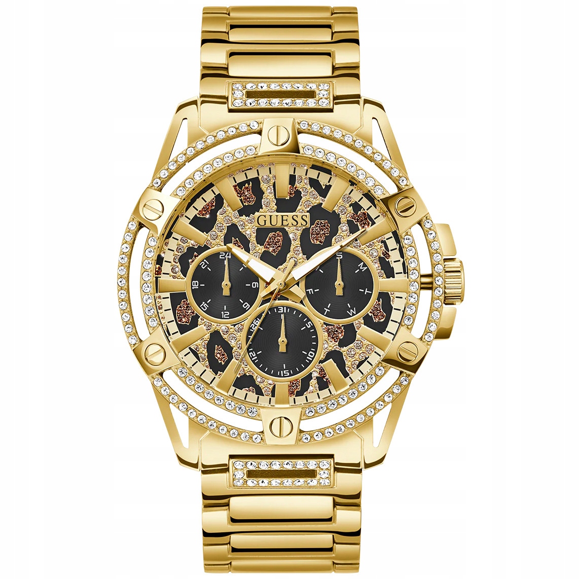 Pánské Hodinky Guess GW0497G4 zlaté