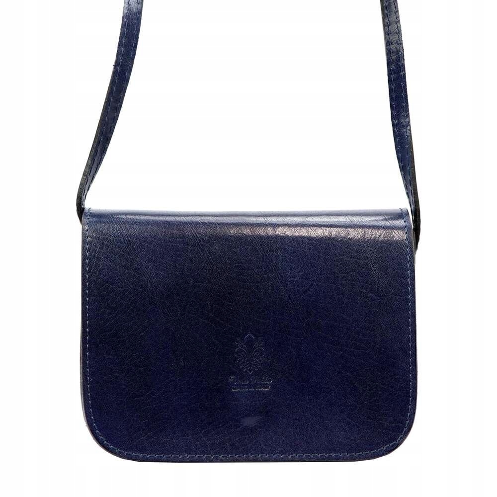 Dámská kožená kabelka Florence 43 Barva Tmavě modrá Přírodní kůže