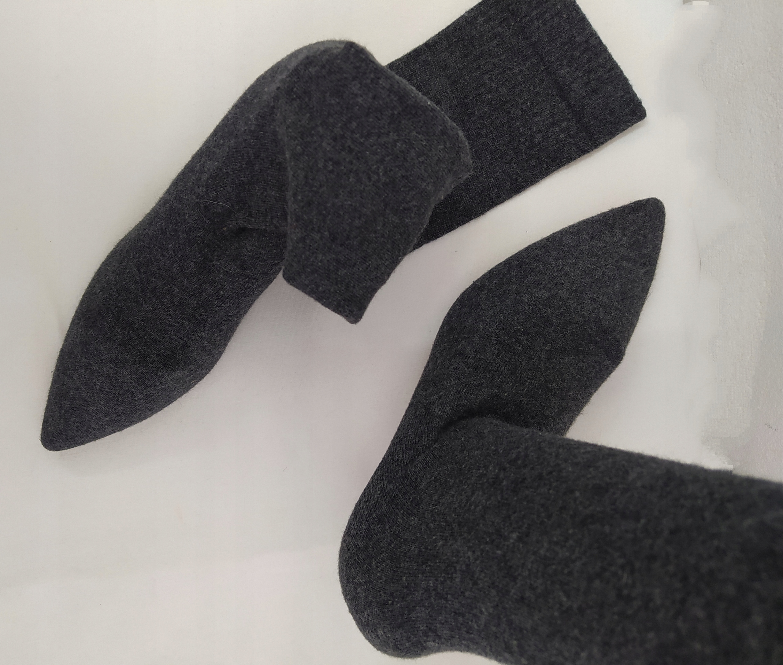 23 36 Zara szare botki damskie typu skarpeta na szpilce Rozmiar 36